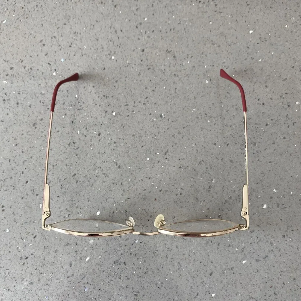 Vintage Altair Eyewear 320 Eyeglasses Frames ONLY 56-15-135 Burgundy Italy